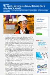 Mujeres Mineras en los medios
