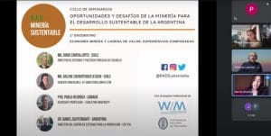 Ciclo de Seminarios de la Red de Académicos por una Minería Sustentable apoyado por Women in Mining Argentina