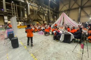 Con la visita a mina de WiM y referentes mujeres se lanzó el Comité de Género y Diversidad en Veladero