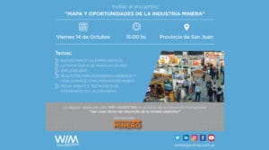 WiM Argentina se presenta el 14 de octubre en la Expo San Juan Minera 2022