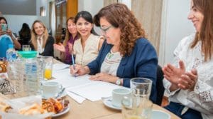 Women in Mining Argentina selló un convenio con el Departamento Mujer de la Unión Industrial San Juan