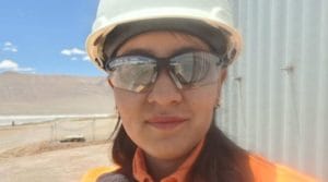 “A las mujeres interesadas en esta industria les diría que no se queden con la duda de cómo es trabajar en una mina”